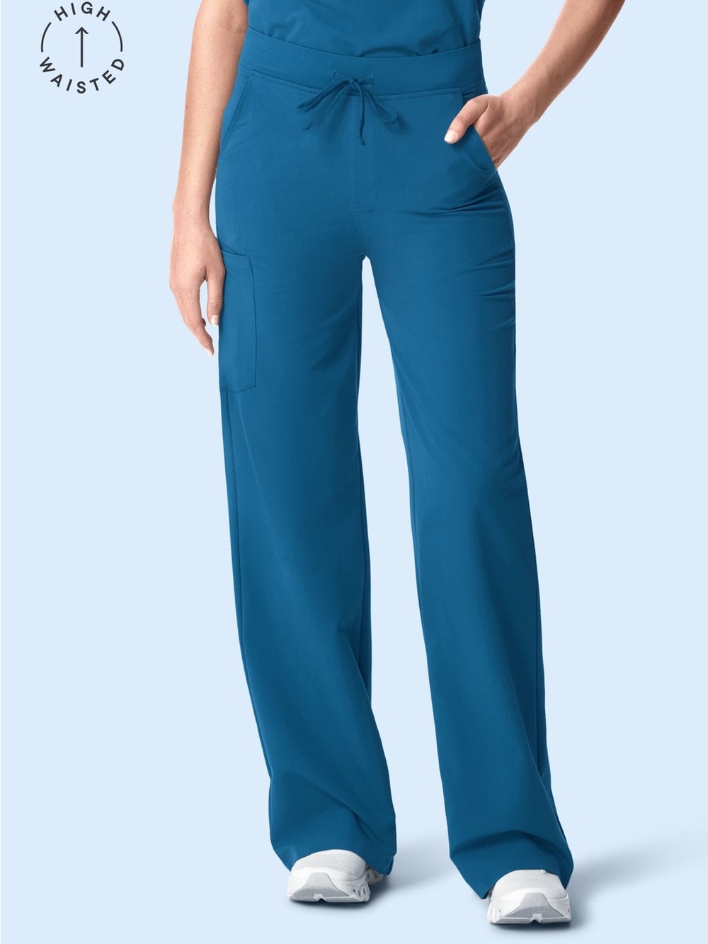 Mandala NWOT Vallarta Blue Straight Leg Pants